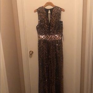 Rose Gold Sequin Jumper